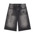 Zora light wash jorts